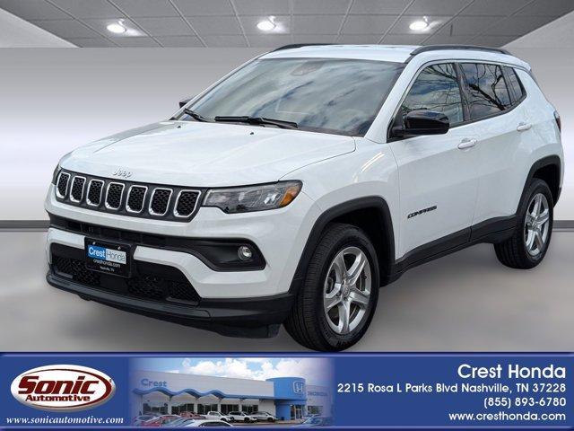 used 2023 Jeep Compass car, priced at $17,796