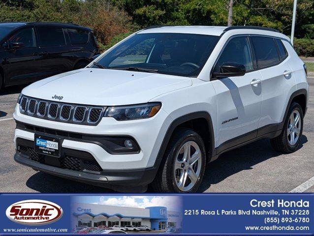used 2023 Jeep Compass car, priced at $19,498