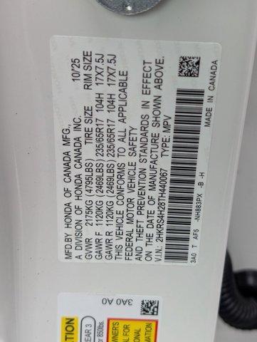 new 2026 Honda CR-V car, priced at $33,221