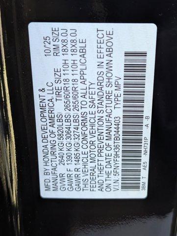 new 2026 Honda Passport car, priced at $45,241