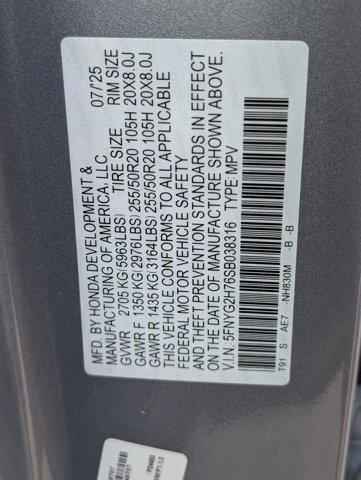 new 2025 Honda Pilot car, priced at $46,451