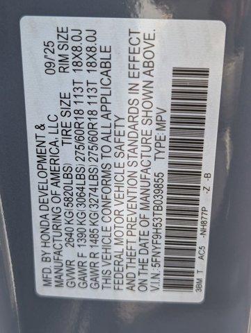 new 2026 Honda Passport car, priced at $49,651