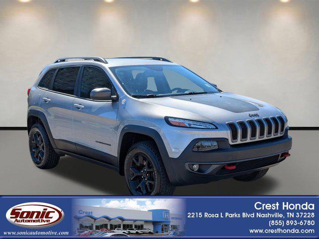 used 2017 Jeep Cherokee car, priced at $13,486