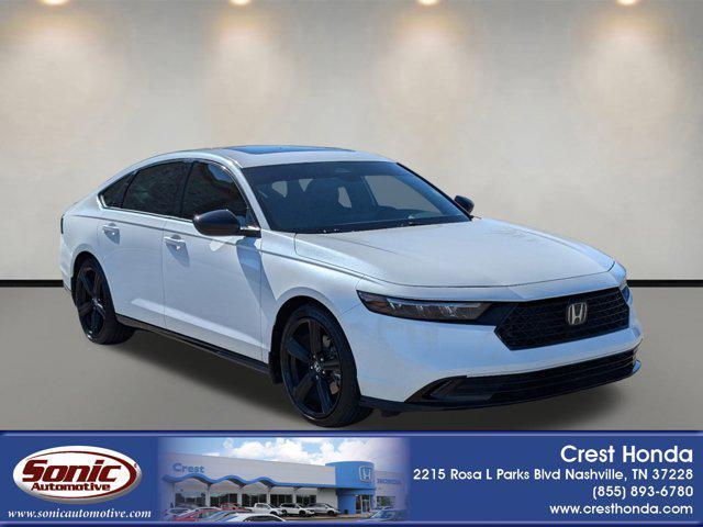 used 2024 Honda Accord Hybrid car, priced at $32,477