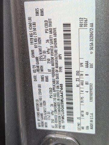 used 2021 Ford Escape car, priced at $15,996