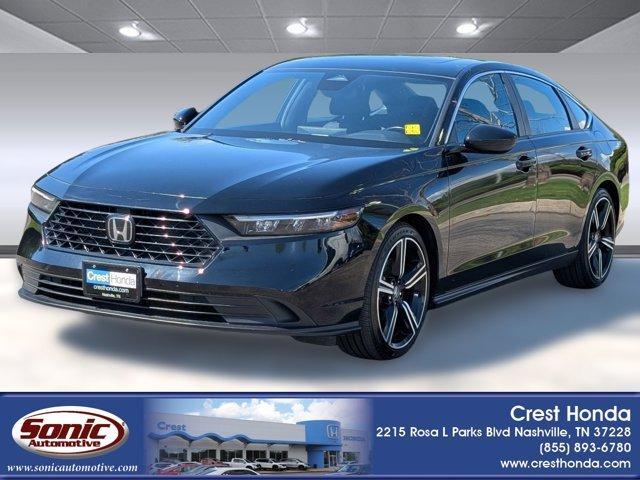 used 2023 Honda Accord Hybrid car, priced at $22,298