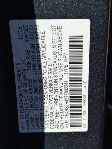 new 2026 Honda CR-V car, priced at $33,201