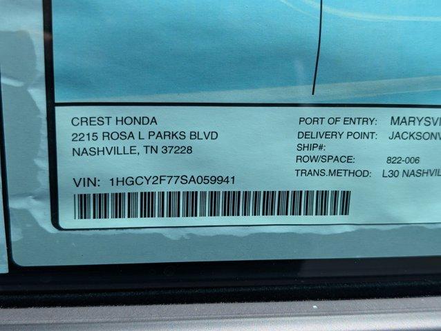 new 2025 Honda Accord Hybrid car, priced at $34,231