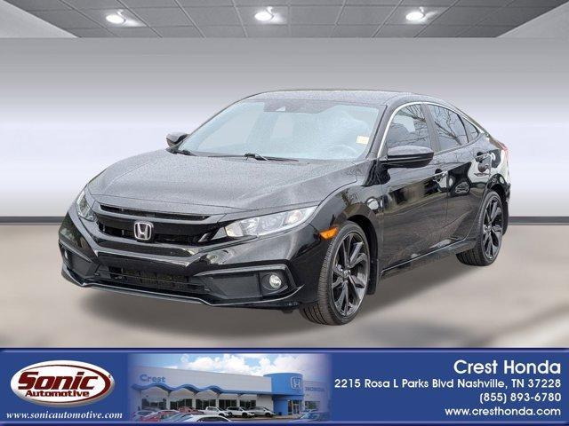used 2020 Honda Civic car, priced at $12,798