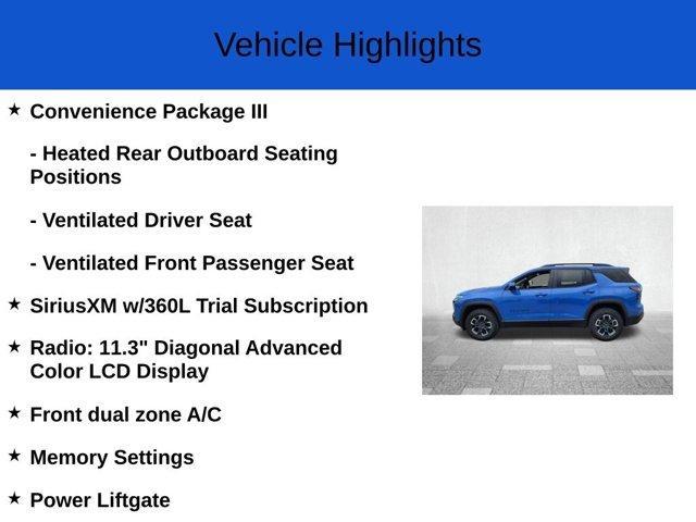 new 2026 Chevrolet Equinox car, priced at $32,170
