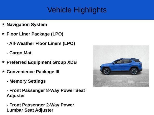 new 2026 Chevrolet Equinox car, priced at $32,170