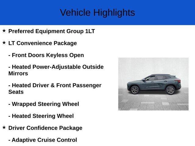new 2025 Chevrolet Trax car, priced at $23,485