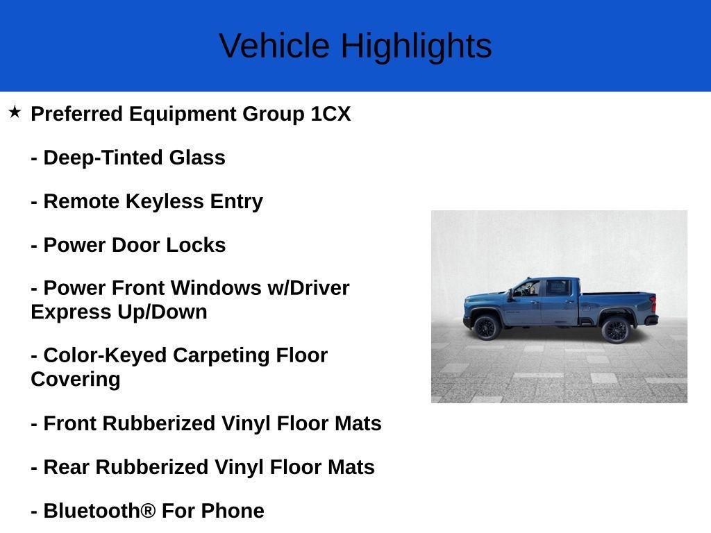 new 2025 Chevrolet Silverado 2500 car, priced at $52,630