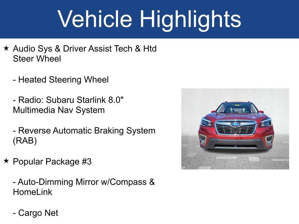 used 2021 Subaru Forester car, priced at $22,771