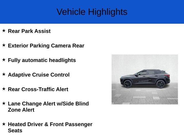 new 2025 Chevrolet Trax car, priced at $24,690