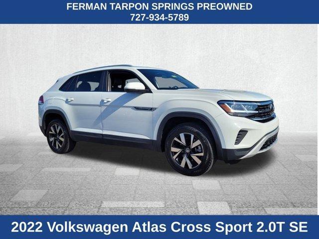 used 2022 Volkswagen Atlas Cross Sport car, priced at $20,000