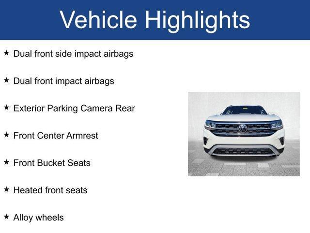 used 2022 Volkswagen Atlas Cross Sport car, priced at $20,000
