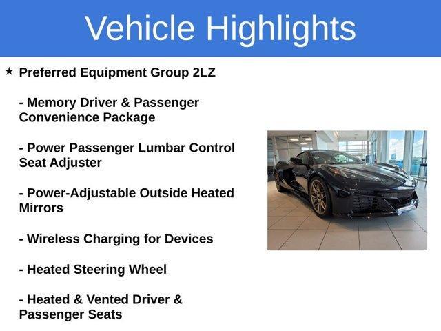 used 2025 Chevrolet Corvette car, priced at $137,415