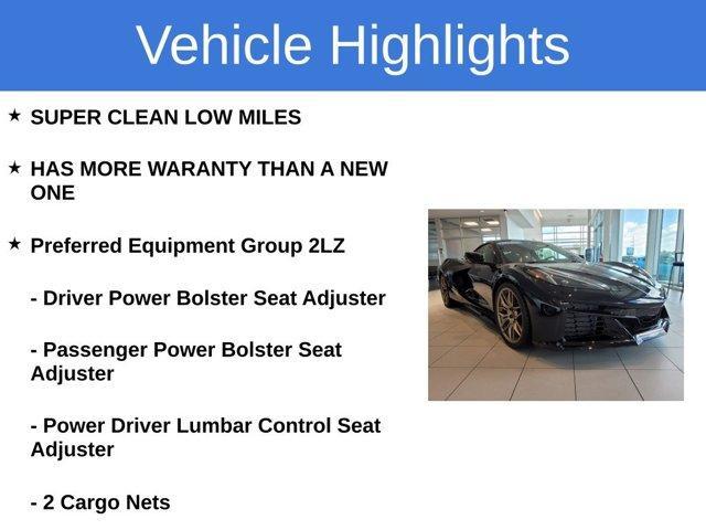 used 2025 Chevrolet Corvette car, priced at $137,415