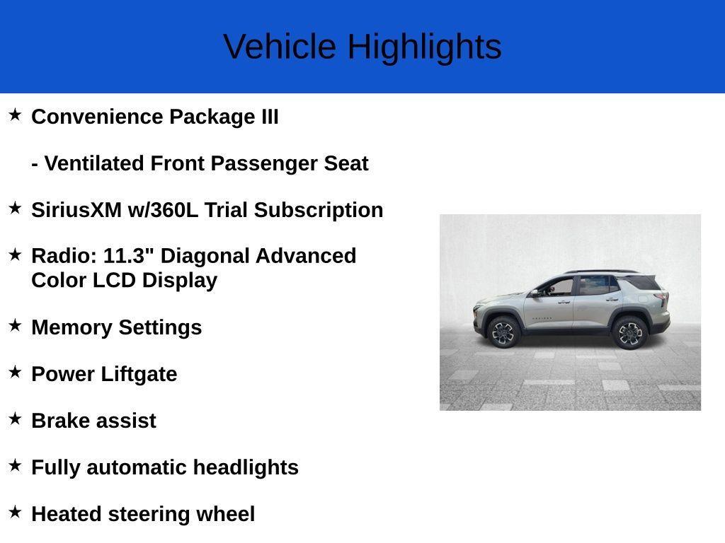 new 2026 Chevrolet Equinox car