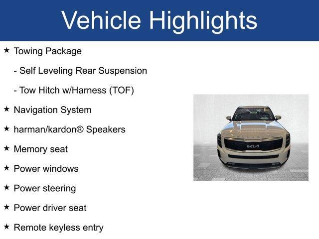 used 2022 Kia Telluride car, priced at $34,500