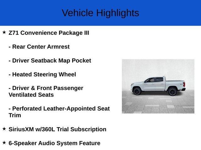 new 2026 Chevrolet Colorado car, priced at $49,554