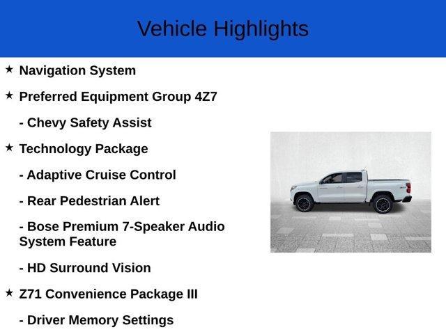 new 2026 Chevrolet Colorado car, priced at $49,554