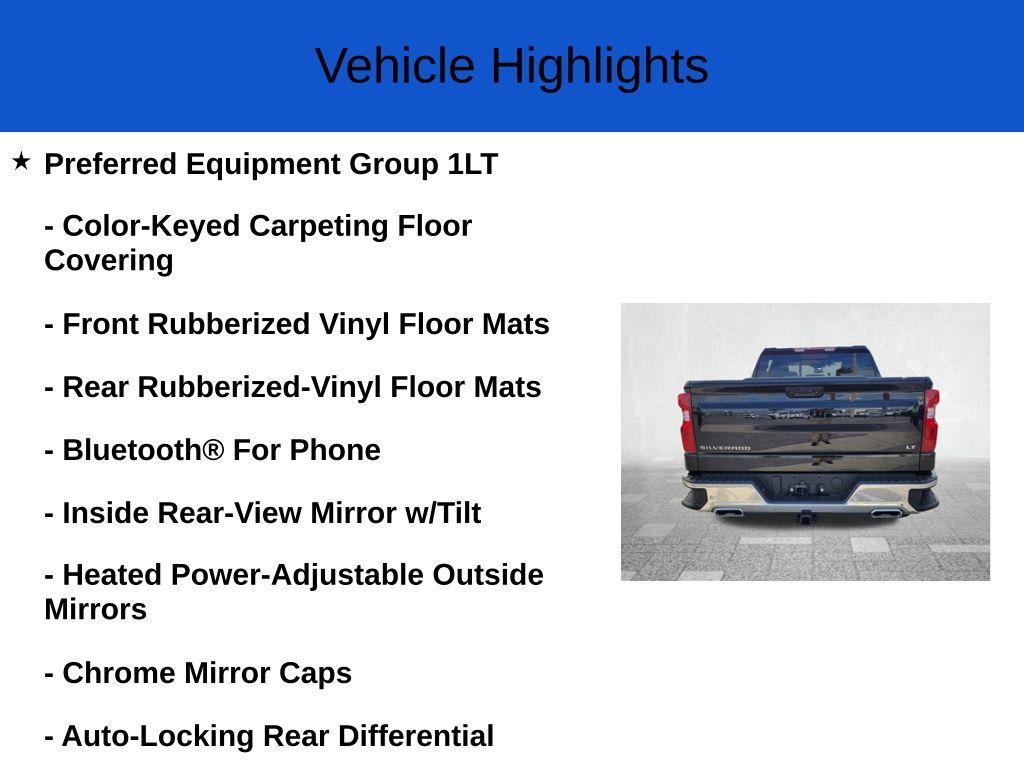 new 2025 Chevrolet Silverado 1500 car, priced at $54,130