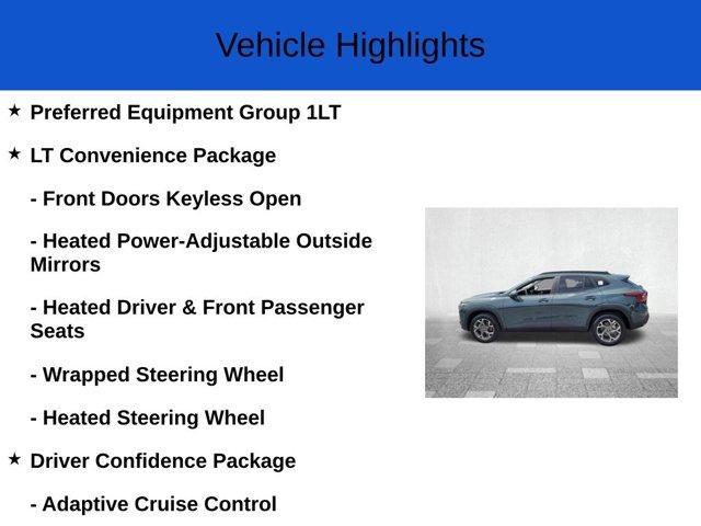 new 2025 Chevrolet Trax car, priced at $22,485