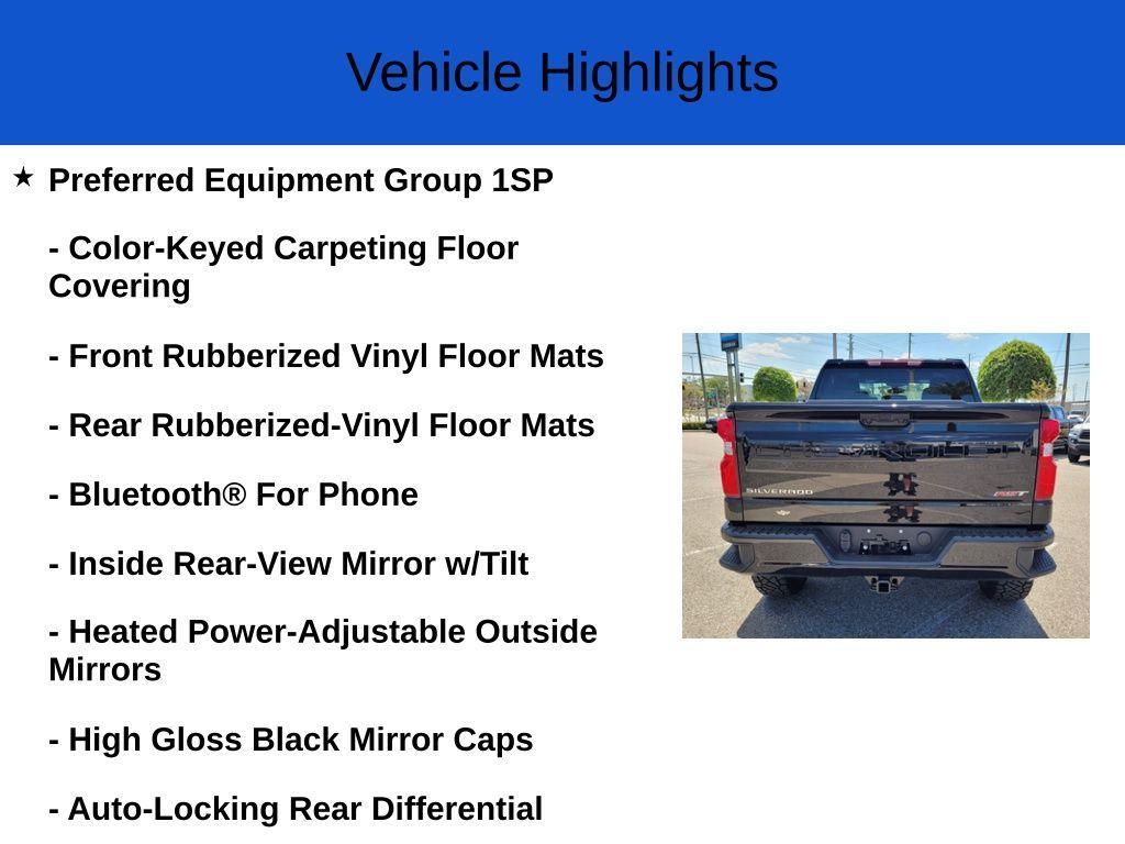 new 2025 Chevrolet Silverado 1500 car, priced at $63,795