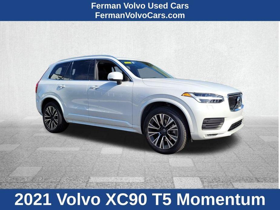 used 2021 Volvo XC90 car, priced at $34,200