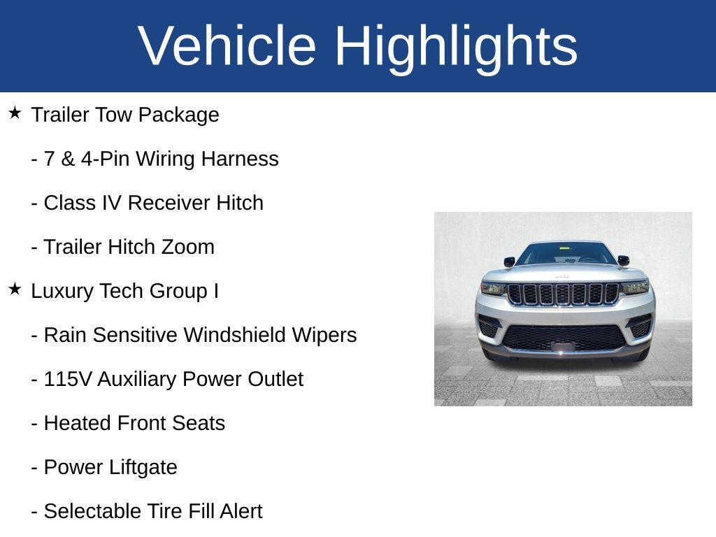 used 2025 Jeep Grand Cherokee car, priced at $37,099