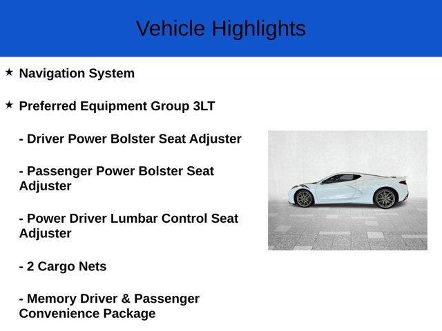 new 2024 Chevrolet Corvette car, priced at $90,465