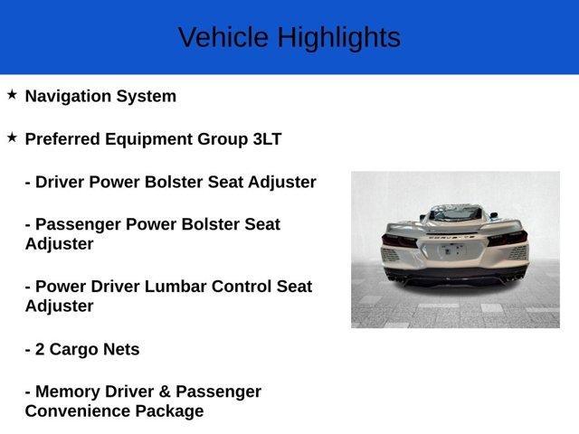 new 2024 Chevrolet Corvette car, priced at $90,465