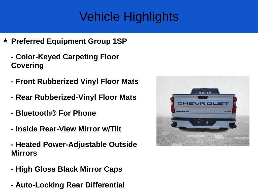 new 2025 Chevrolet Silverado 1500 car, priced at $53,330