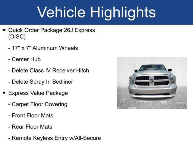 used 2018 Ram 1500 car, priced at $20,616