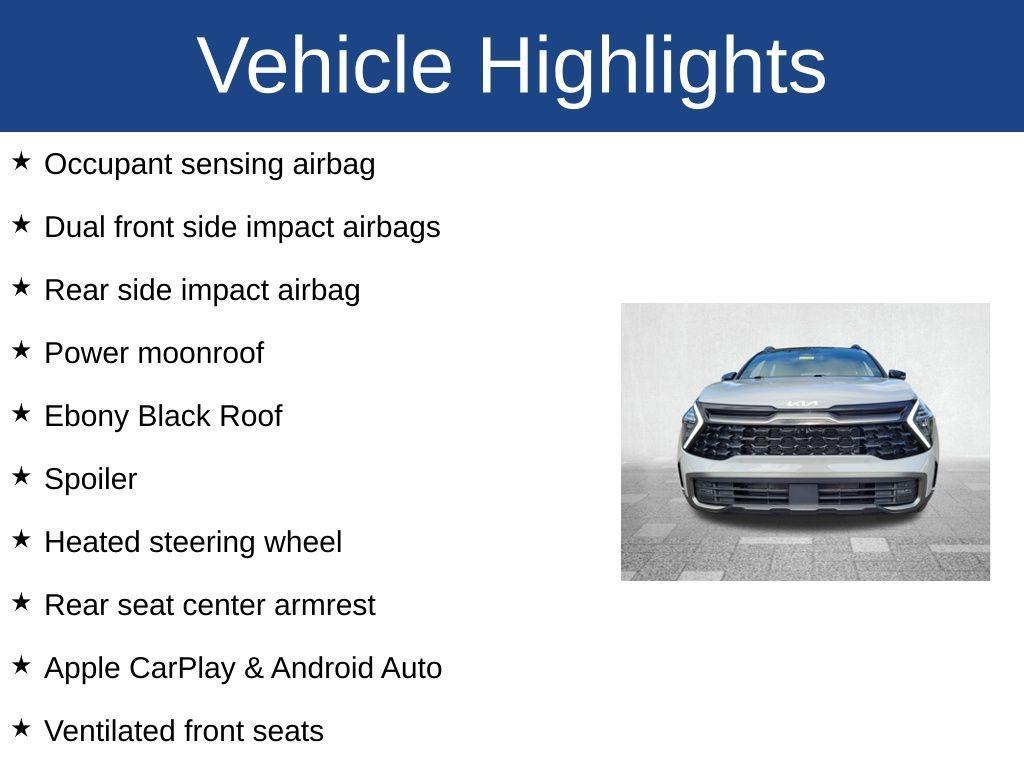 used 2024 Kia Sportage car, priced at $31,877