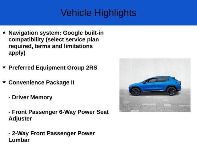 new 2025 Chevrolet Equinox EV car, priced at $50,990
