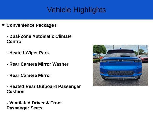 new 2025 Chevrolet Equinox EV car, priced at $53,490