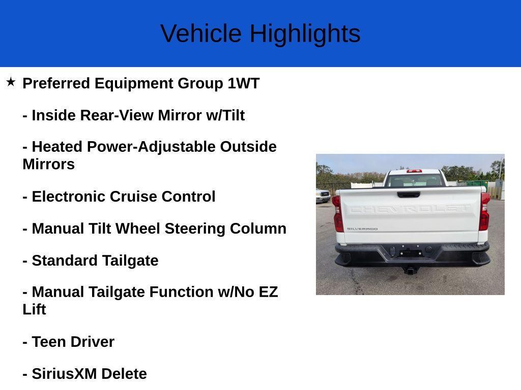 new 2025 Chevrolet Silverado 1500 car, priced at $33,360