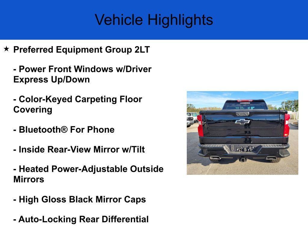 new 2025 Chevrolet Silverado 1500 car, priced at $63,225