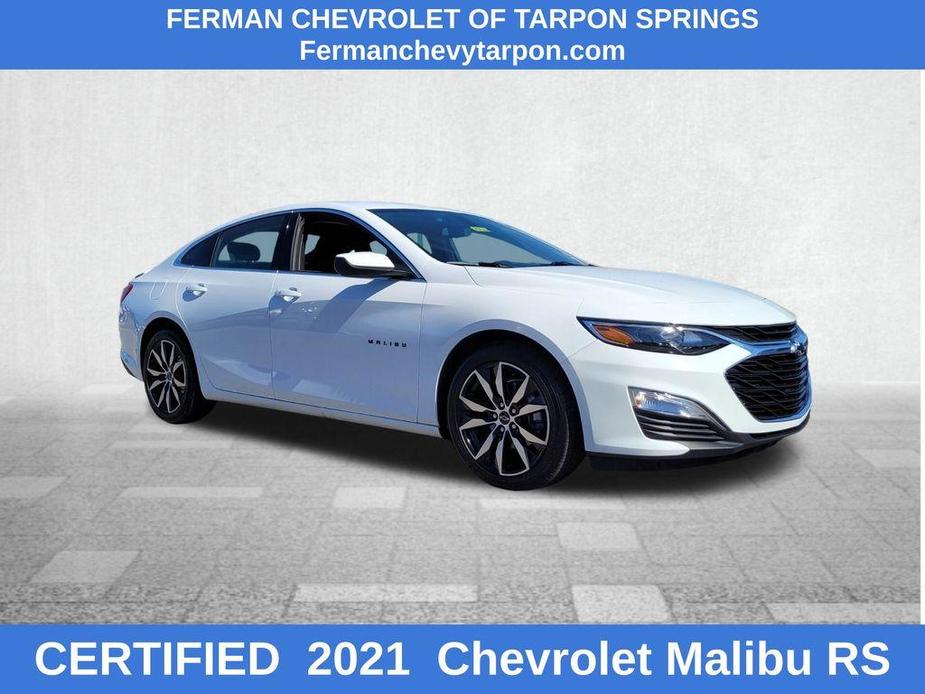 used 2021 Chevrolet Malibu car, priced at $17,500