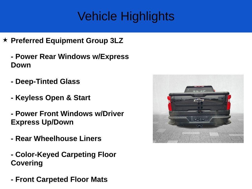 new 2025 Chevrolet Silverado 1500 car, priced at $72,465