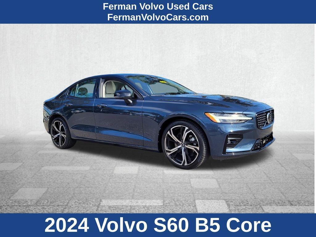 used 2024 Volvo S60 car, priced at $31,321