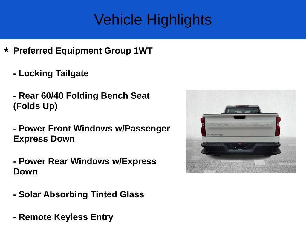 new 2024 Chevrolet Silverado 1500 car, priced at $34,145