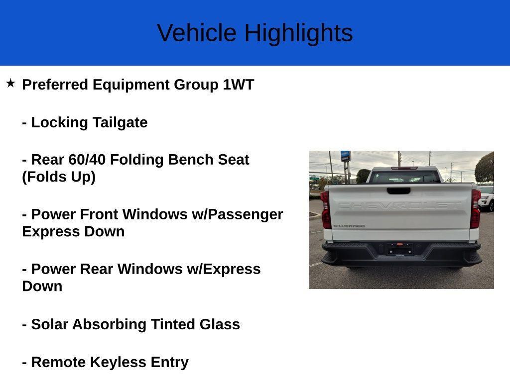 new 2024 Chevrolet Silverado 1500 car, priced at $34,145