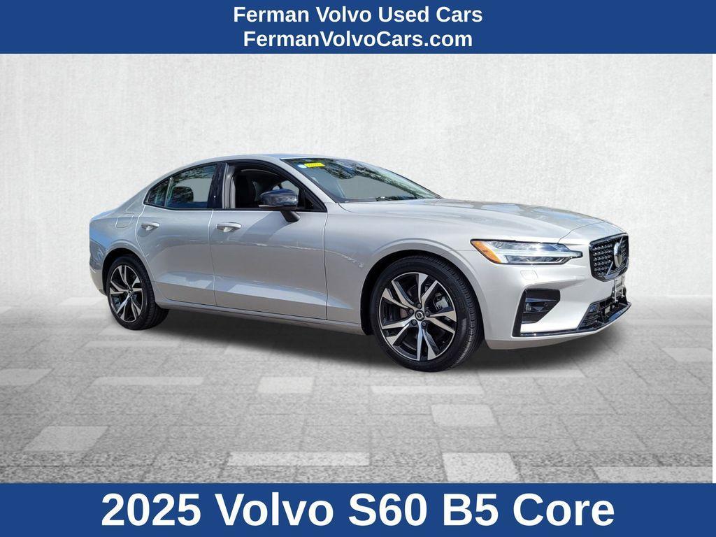 used 2025 Volvo S60 car, priced at $37,000