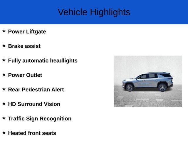 new 2025 Chevrolet Traverse car, priced at $41,395