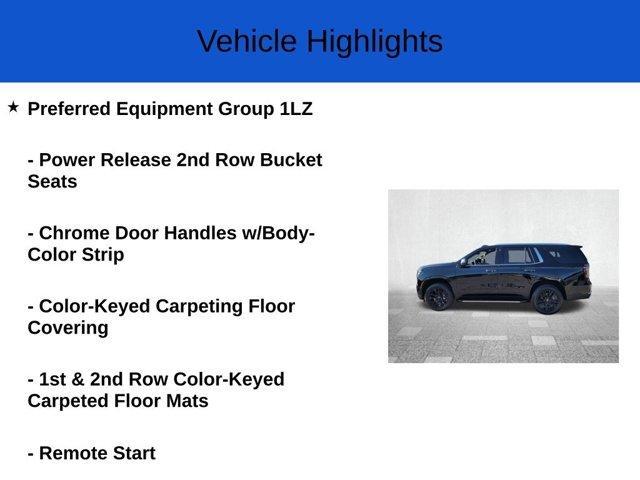 new 2025 Chevrolet Tahoe car, priced at $77,595
