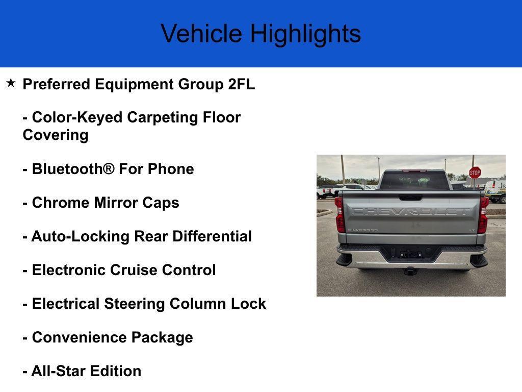 new 2024 Chevrolet Silverado 1500 car, priced at $42,845